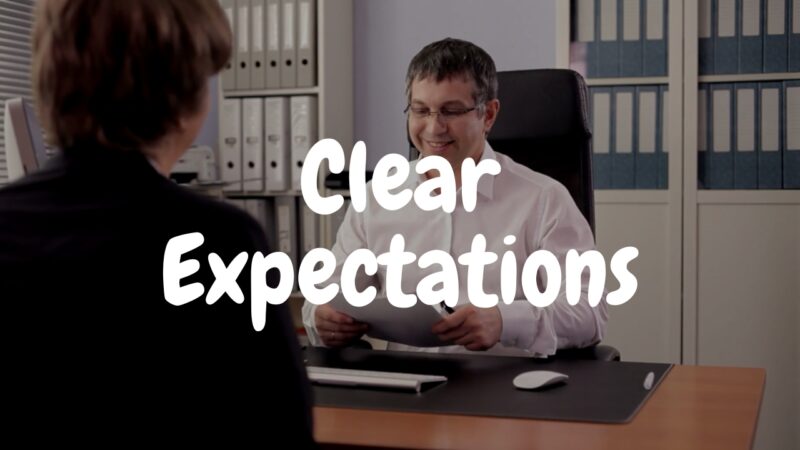 Set Clear Expectations